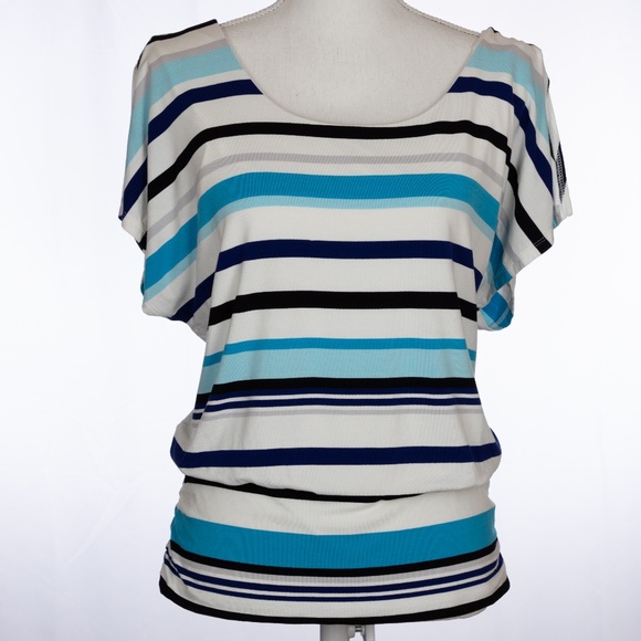 White House Black Market Tops - WHITE HOUSE BLACK MARKET Dolman Blouse Size L